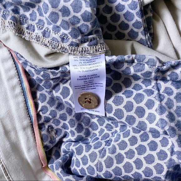 Faherty Island Life Short Mens 38 Organic Cotton Blend Tan Color With Pockets - Picture 8 of 16